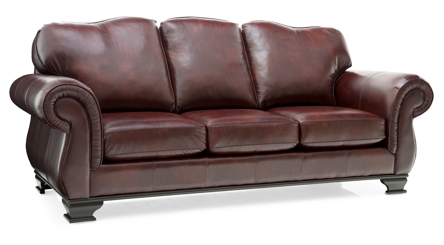 Charles Leather Sofa